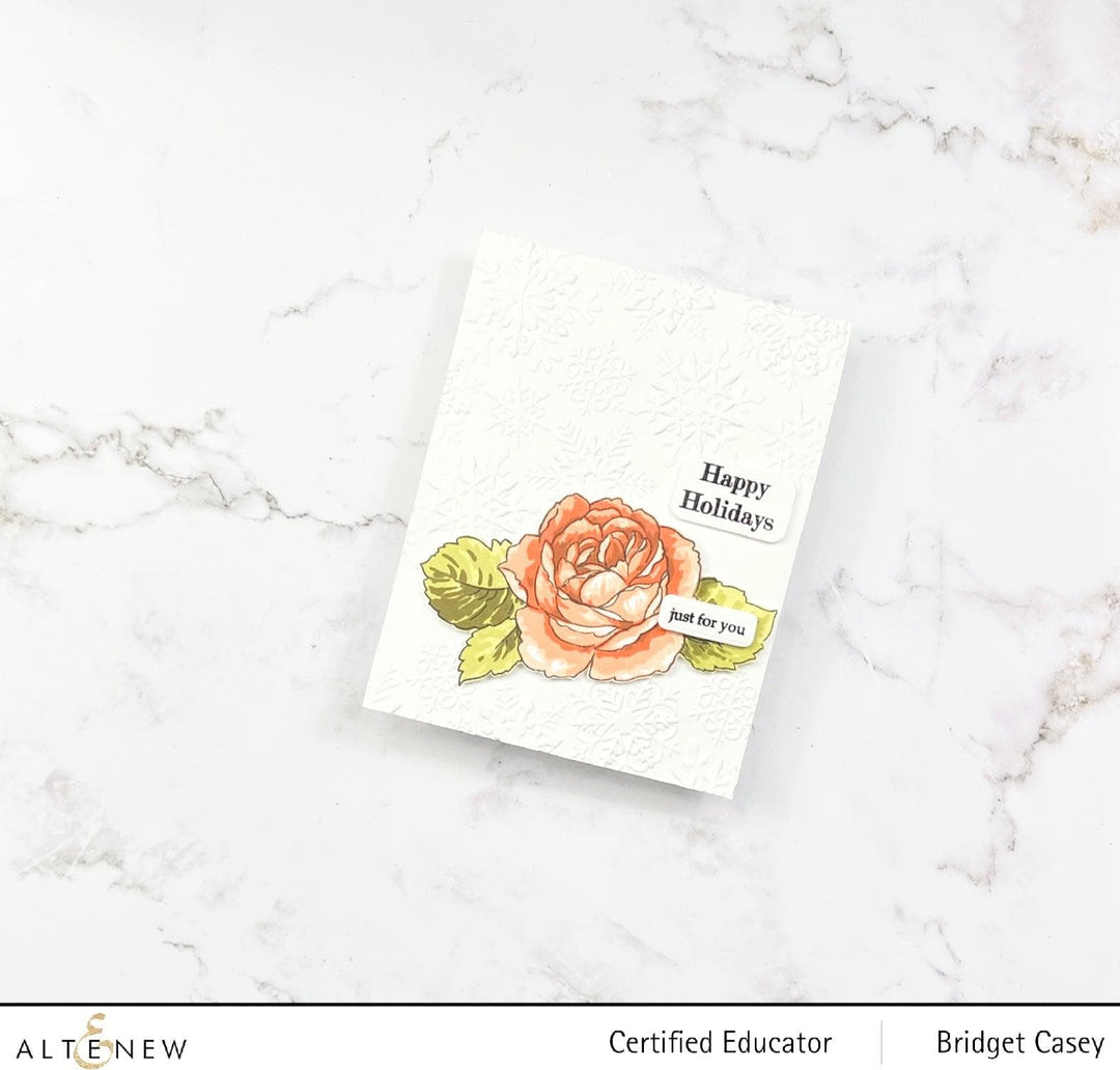 Altenew Stamp & Die Bundle Shrub Rose Complete Bundle