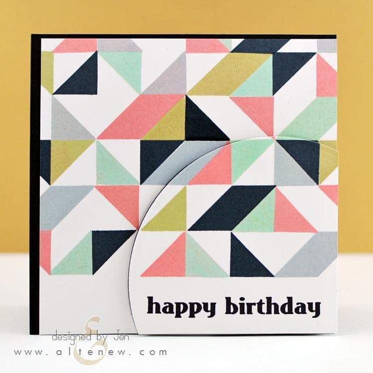 Altenew Stamp & Die Bundle Simple Shapes Stamp & Die Bundle