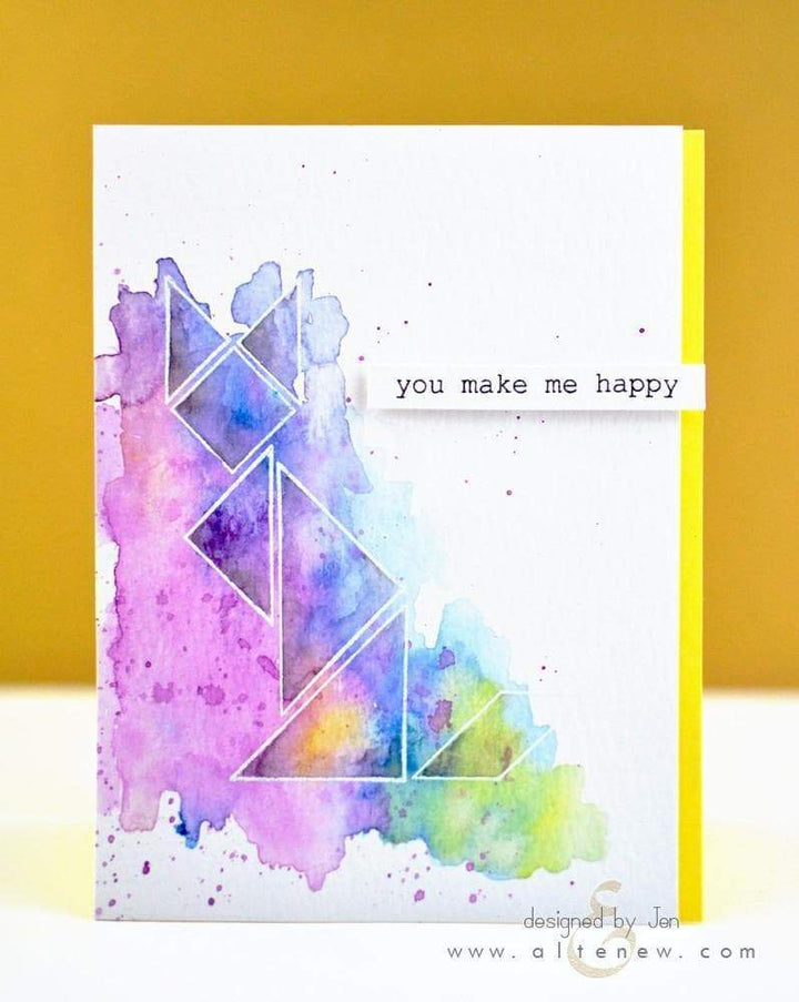 Altenew Stamp & Die Bundle Simple Shapes Stamp & Die Bundle