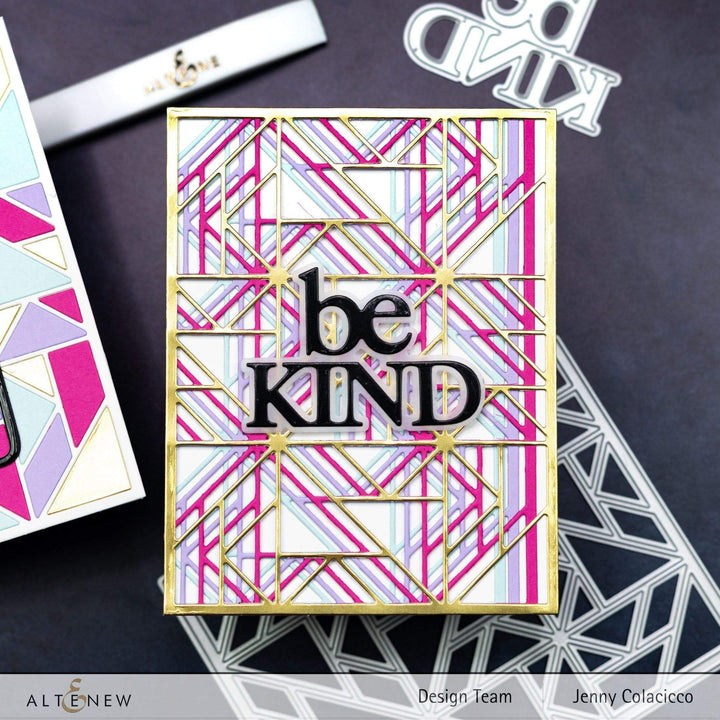 Altenew Stamp & Die Bundle Simple Shapes Stamp & Die Bundle