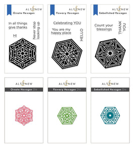 Altenew Stamp & Die Bundle Simply Scientific Mini Stamp & Die Bundle