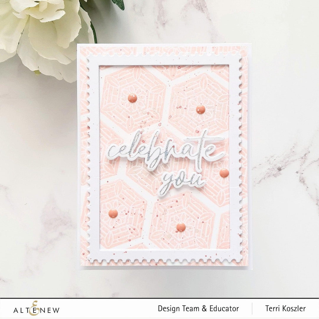 Altenew Stamp & Die Bundle Simply Scientific Mini Stamp & Die Bundle