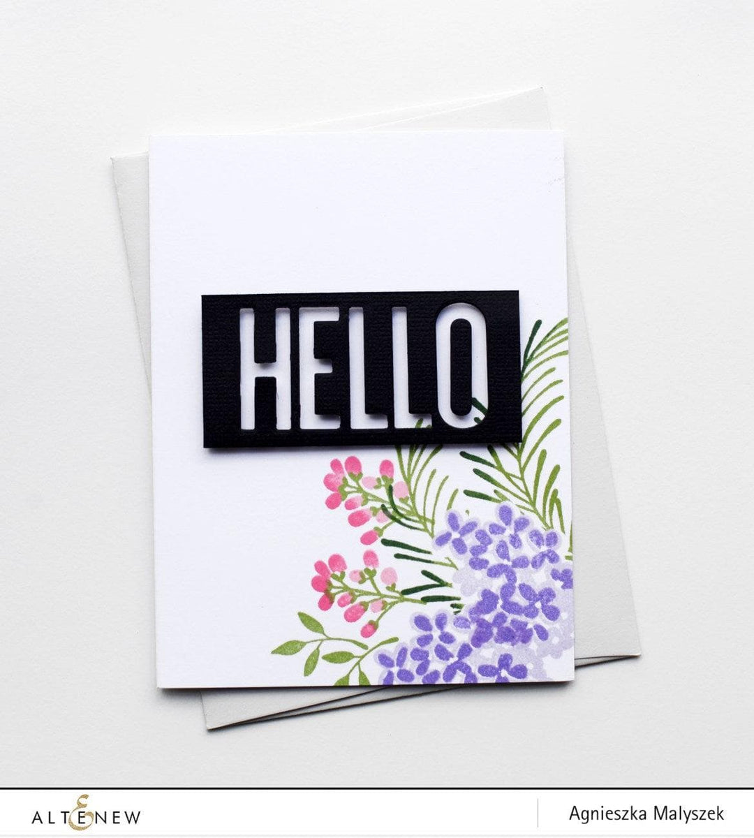 Altenew Stamp & Die Bundle Sophisticated Wreath Stamp & Die Bundle