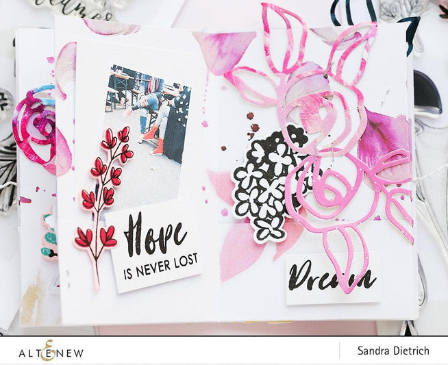Altenew Stamp & Die Bundle Sophisticated Wreath Stamp & Die Bundle