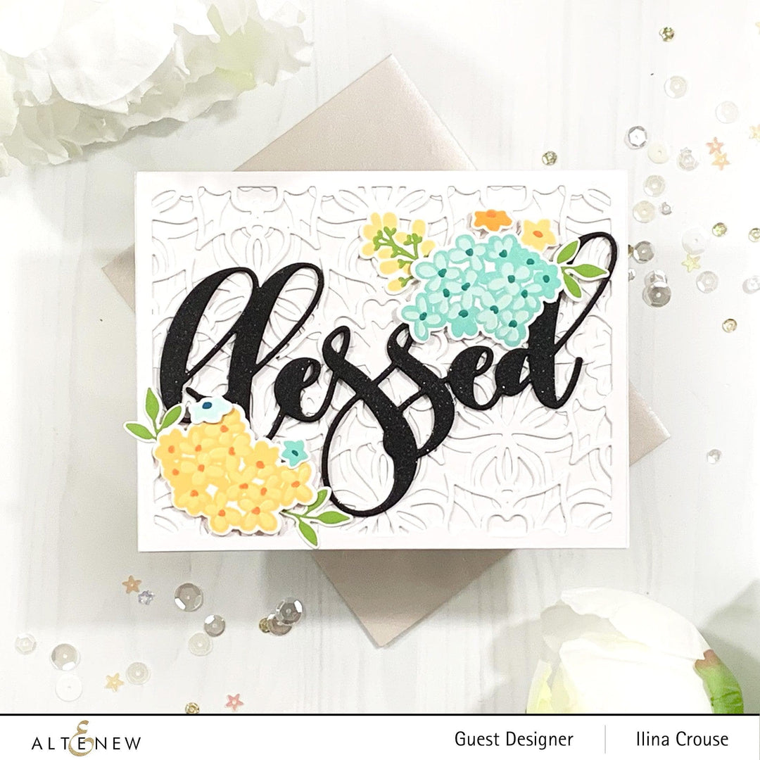 Altenew Stamp & Die Bundle Sophisticated Wreath Stamp & Die Bundle