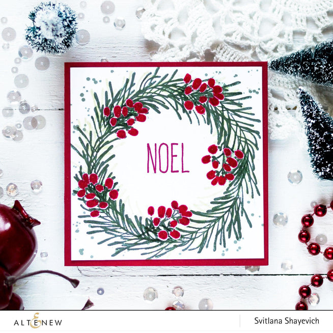 Altenew Stamp & Die Bundle Sophisticated Wreath Stamp & Die Bundle