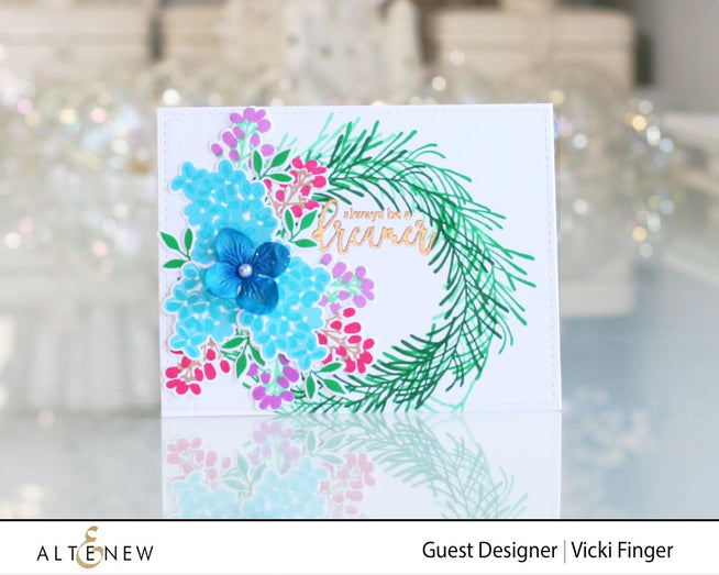 Altenew Stamp & Die Bundle Sophisticated Wreath Stamp & Die Bundle