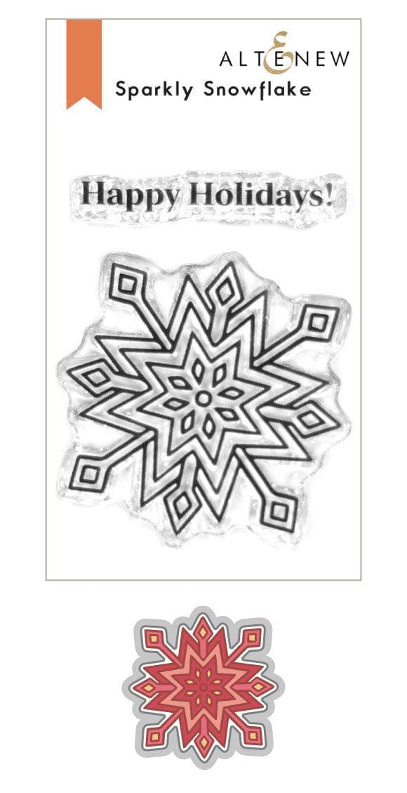 Altenew Stamp & Die Bundle Sparkly Snowflake Stamp & Die Bundle