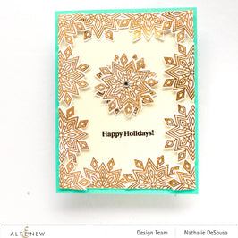 Altenew Stamp & Die Bundle Sparkly Snowflake Stamp & Die Bundle