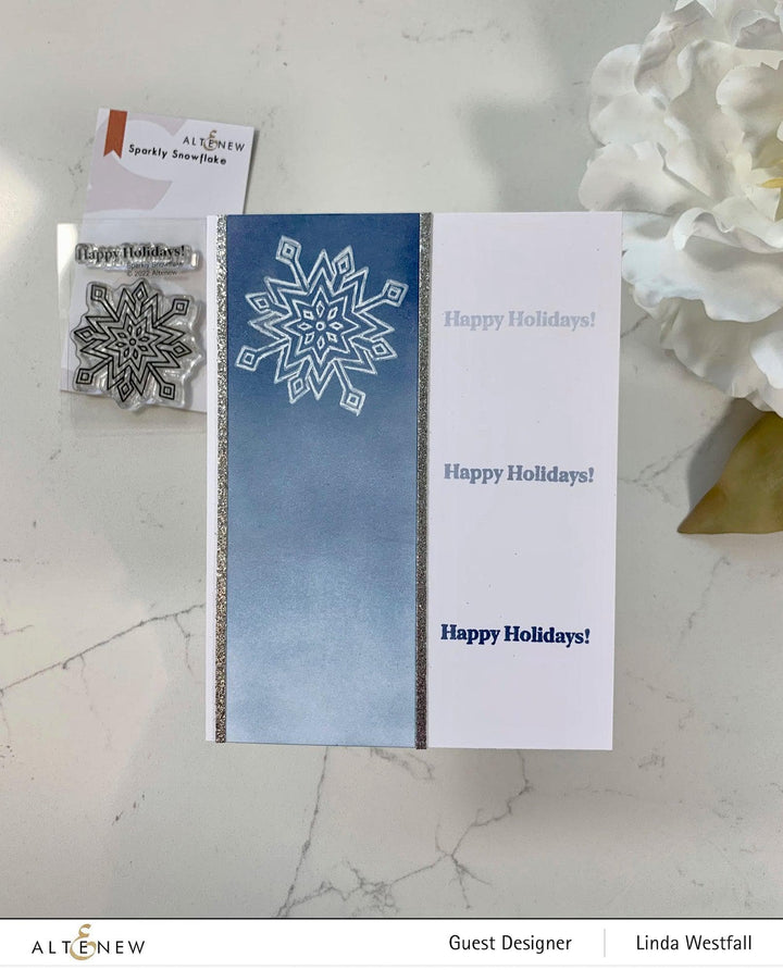 Altenew Stamp & Die Bundle Sparkly Snowflake Stamp & Die Bundle