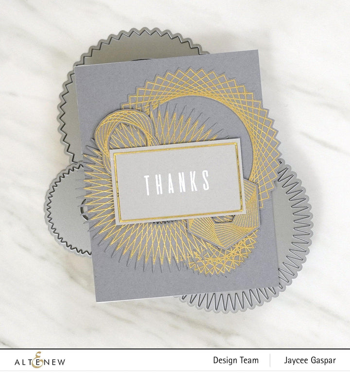 Altenew Stamp & Die Bundle Spheres & Spirals Stamp & Die Bundle