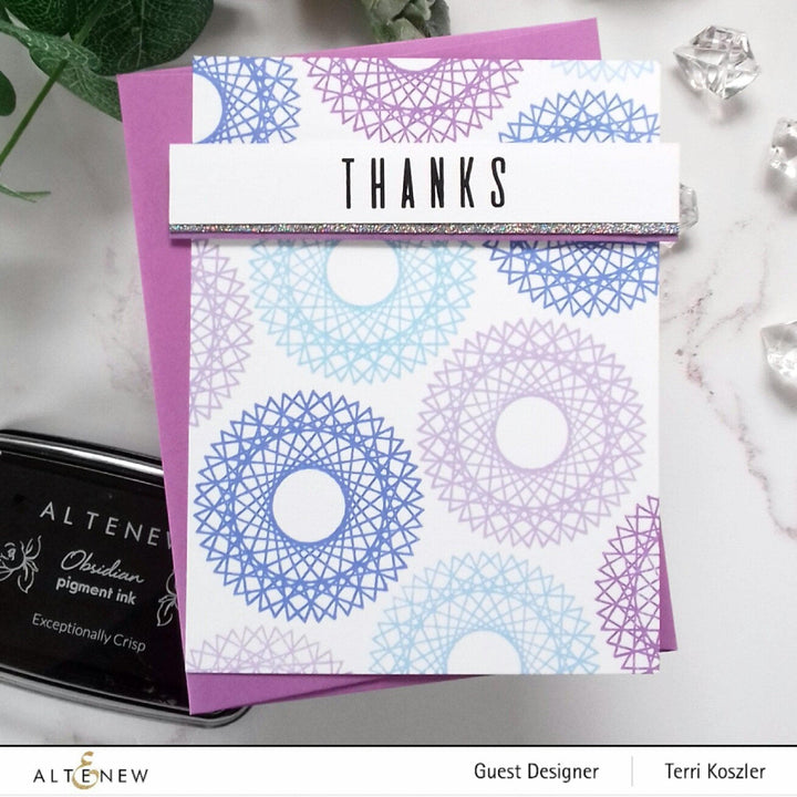 Altenew Stamp & Die Bundle Spheres & Spirals Stamp & Die Bundle