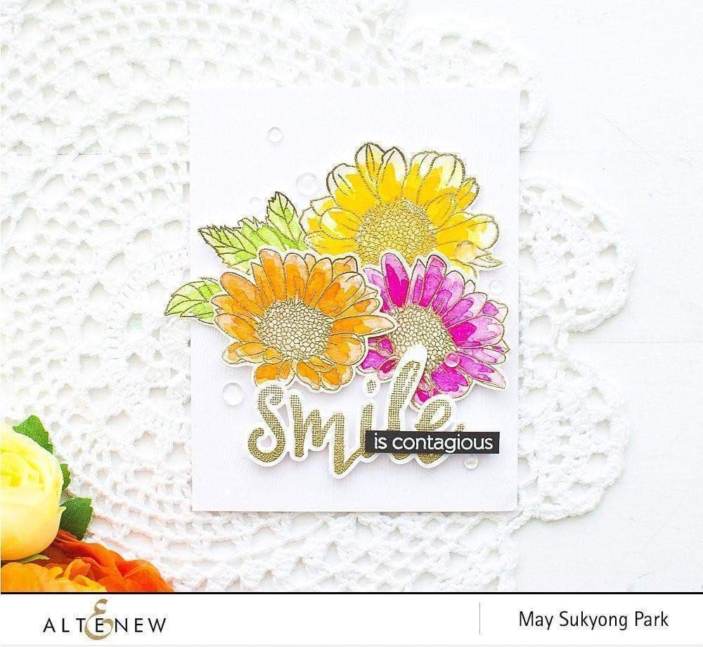 Altenew Stamp & Die Bundle Spring Daisy Stamp & Die Bundle