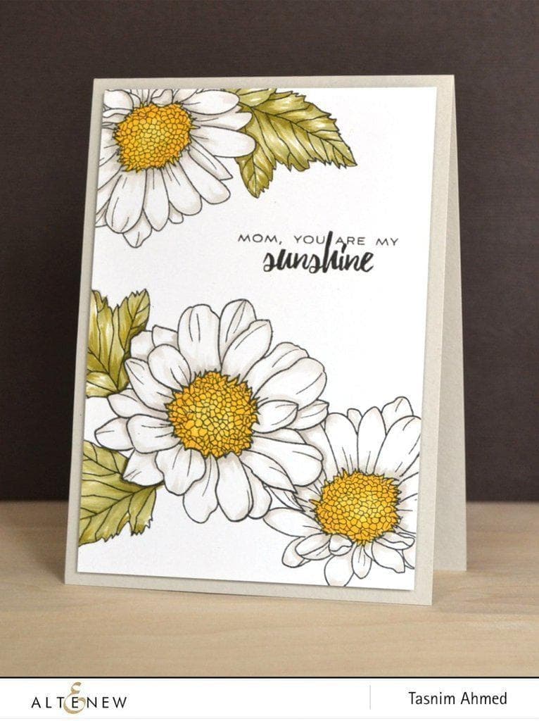 Altenew Stamp & Die Bundle Spring Daisy Stamp & Die Bundle
