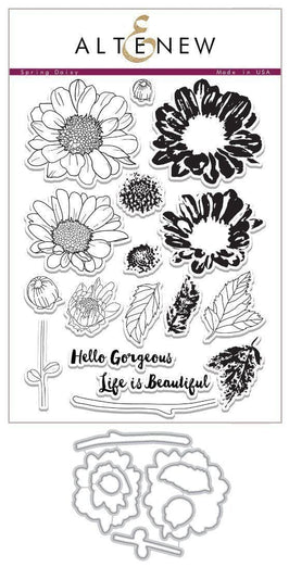 Altenew Stamp & Die Bundle Spring Daisy Stamp & Die Bundle