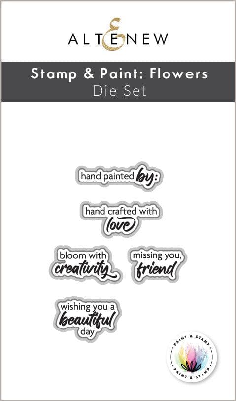 Stamp & Paint Flowers