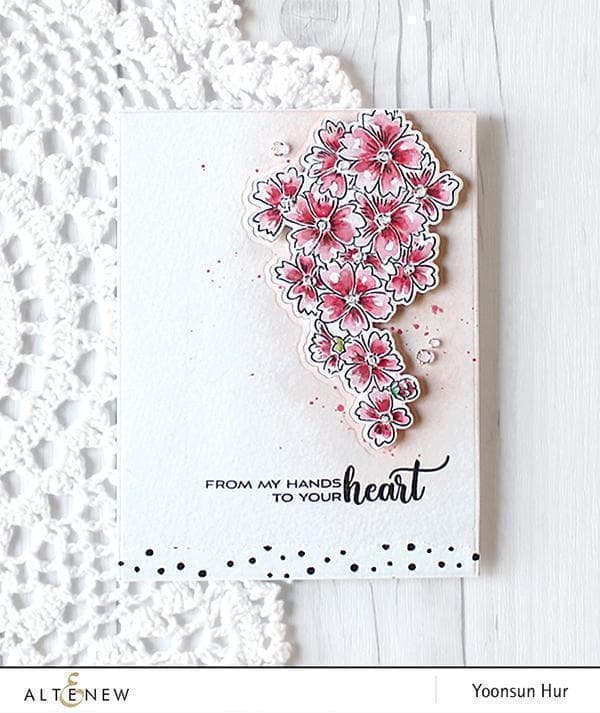Altenew Stamp & Die Bundle Starry Flowers Stamp & Die Bundle