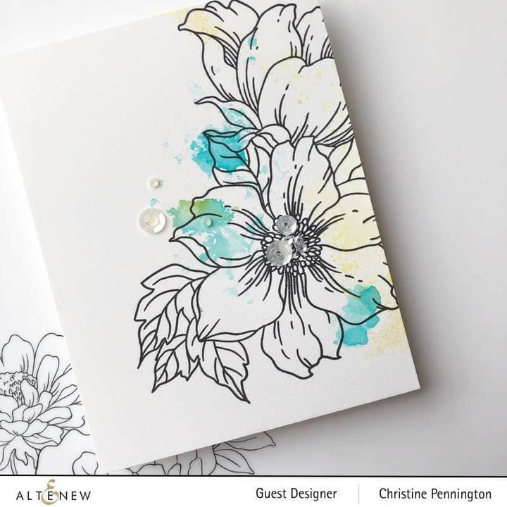 Altenew Stamp & Die Bundle Statement Flowers Stamp & Die Bundle