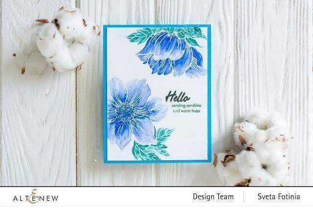 Altenew Stamp & Die Bundle Statement Flowers Stamp & Die Bundle