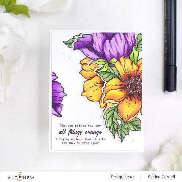 Altenew Stamp & Die Bundle Statement Flowers Stamp & Die Bundle