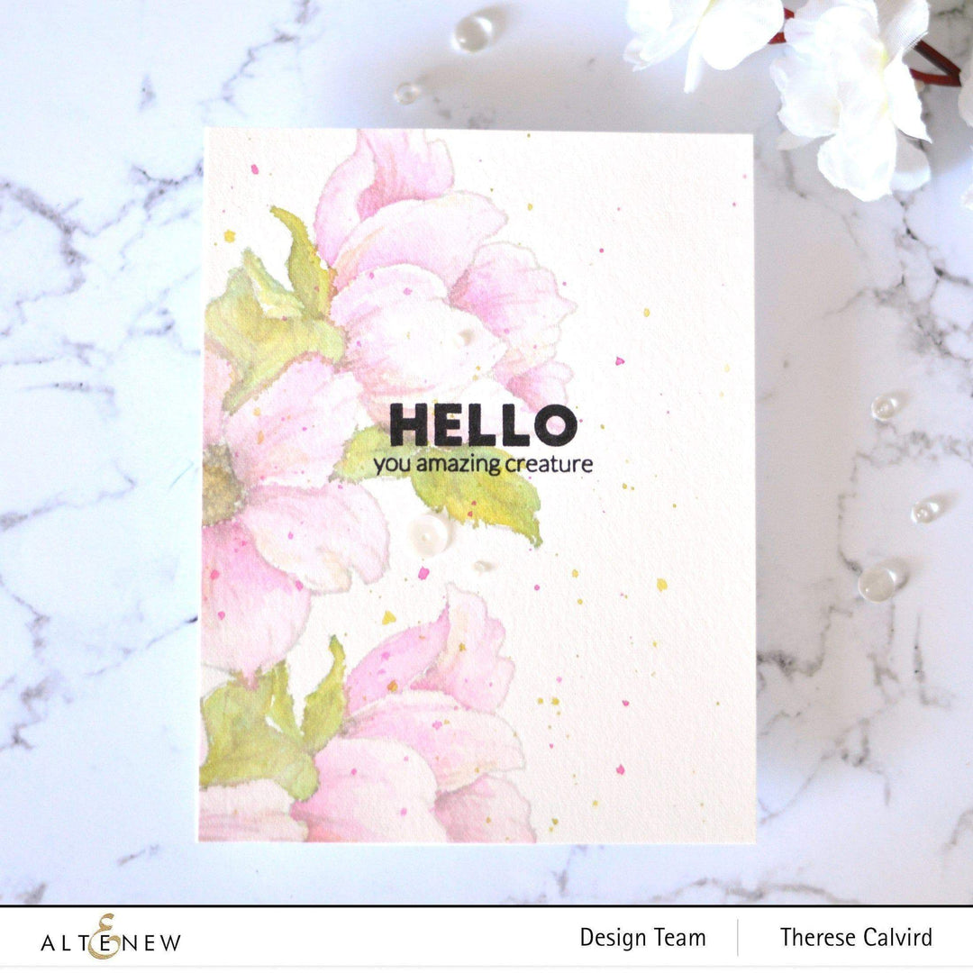 Altenew Stamp & Die Bundle Statement Flowers Stamp & Die Bundle