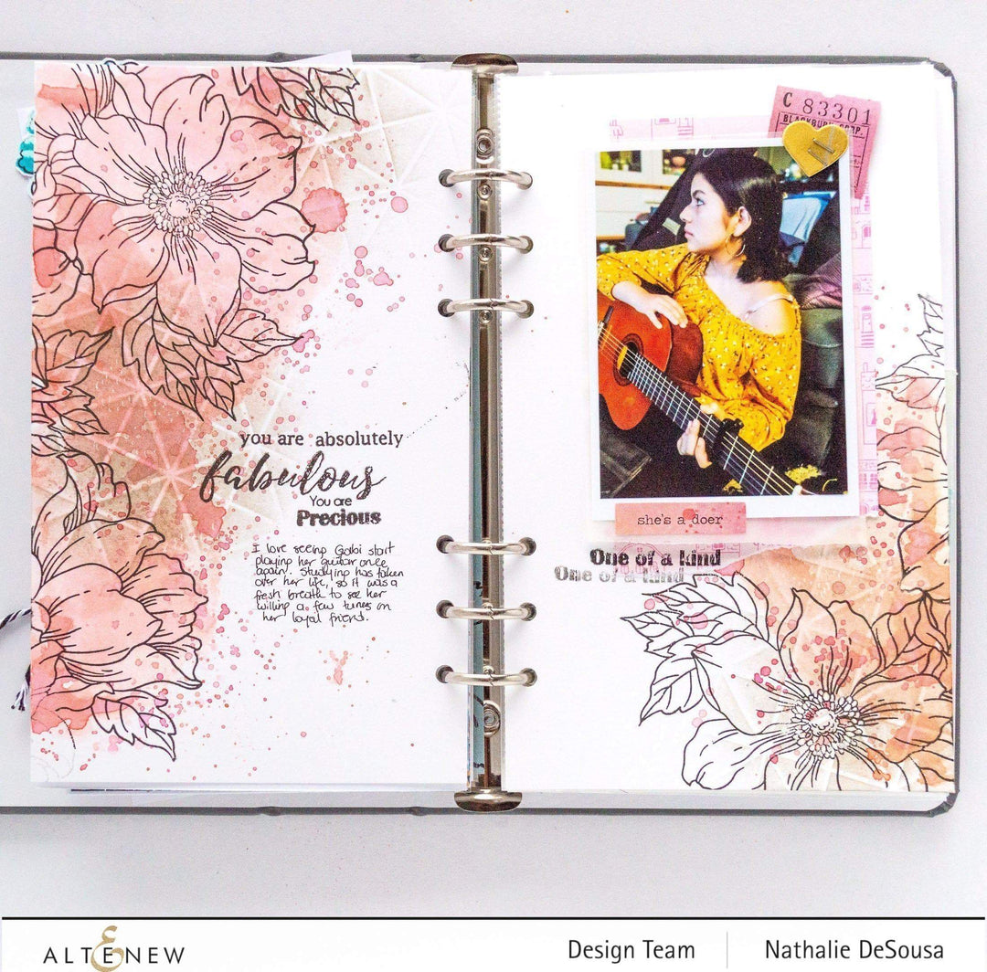 Altenew Stamp & Die Bundle Statement Flowers Stamp & Die Bundle