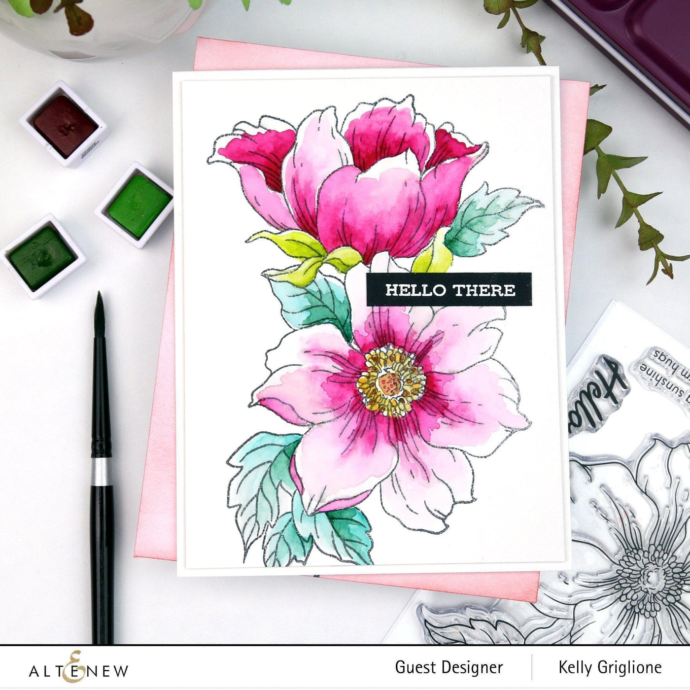 Altenew - Clear Stamps - Statement Flowers