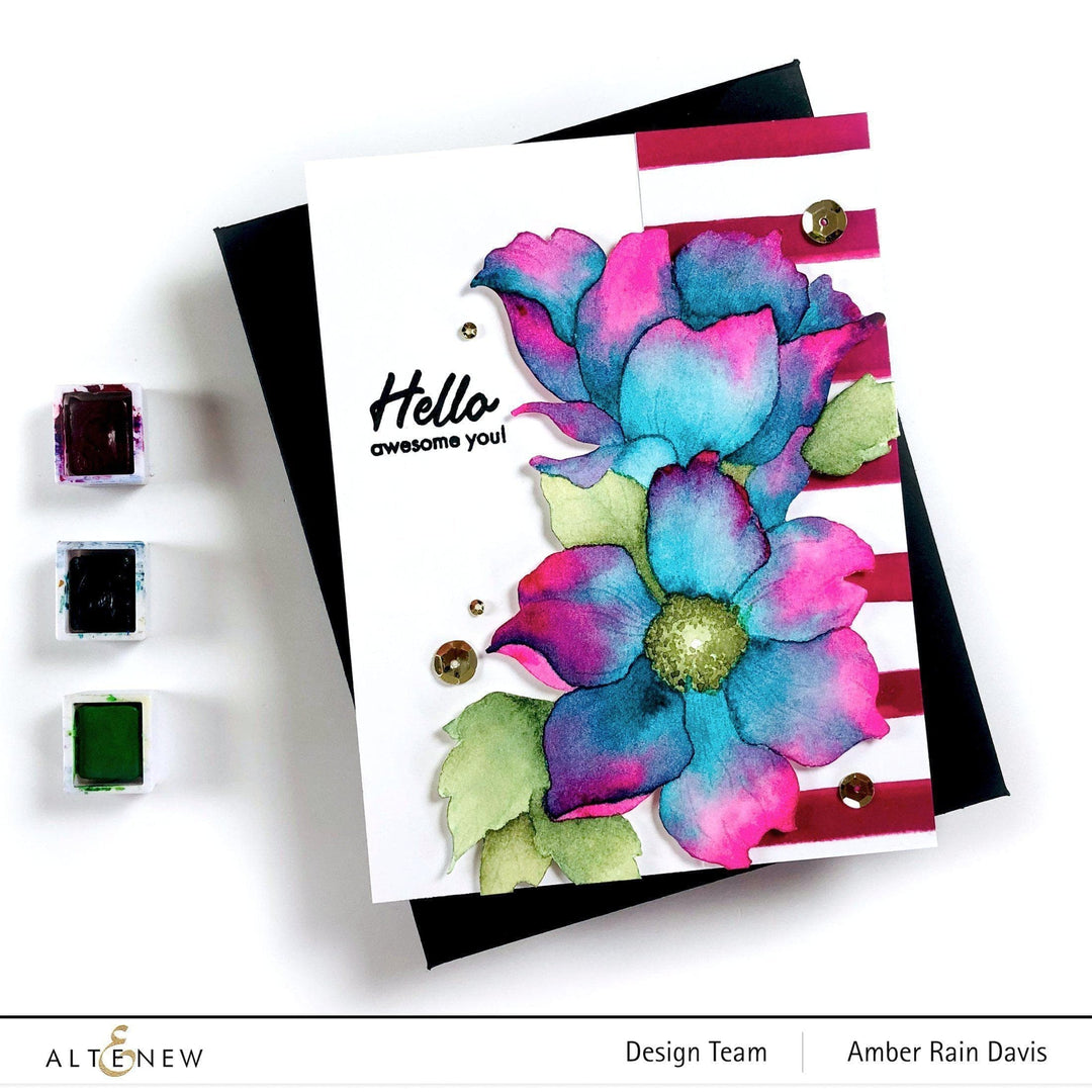 Altenew Stamp & Die Bundle Statement Flowers Stamp & Die Bundle