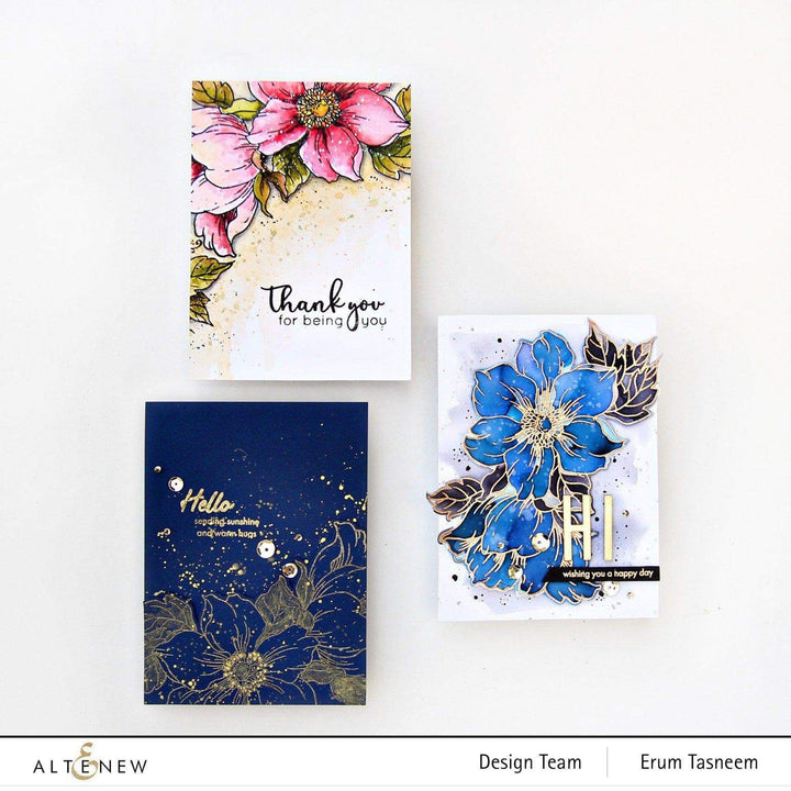 Altenew Stamp & Die Bundle Statement Flowers Stamp & Die Bundle