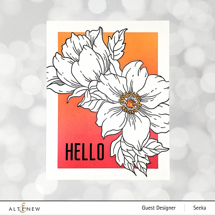 Altenew Stamp & Die Bundle Statement Flowers Stamp & Die Bundle