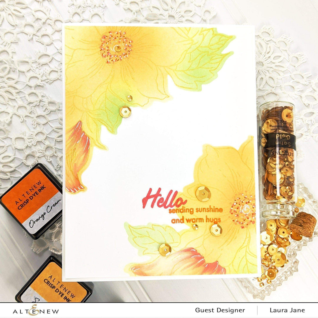 Altenew Stamp & Die Bundle Statement Flowers Stamp & Die Bundle
