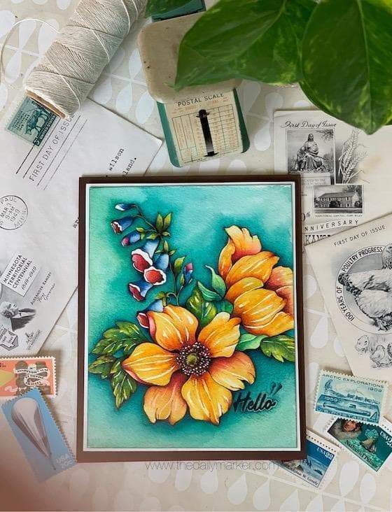 Altenew Stamp & Die Bundle Statement Flowers Stamp & Die Bundle