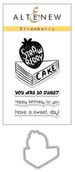 Altenew Stamp & Die Bundle Strawberry Stamp & Die Bundle