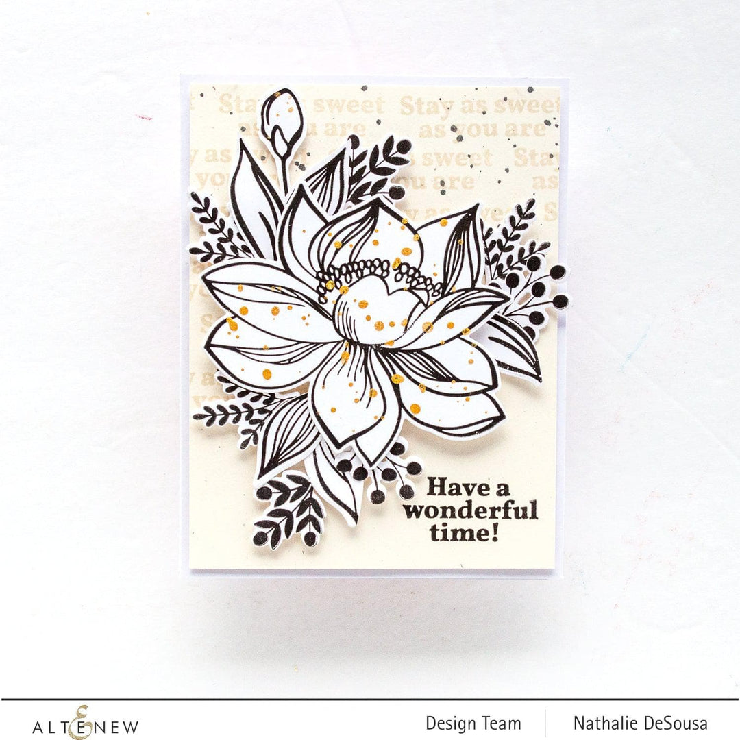 Altenew Stamp & Die Bundle Striking Flowers