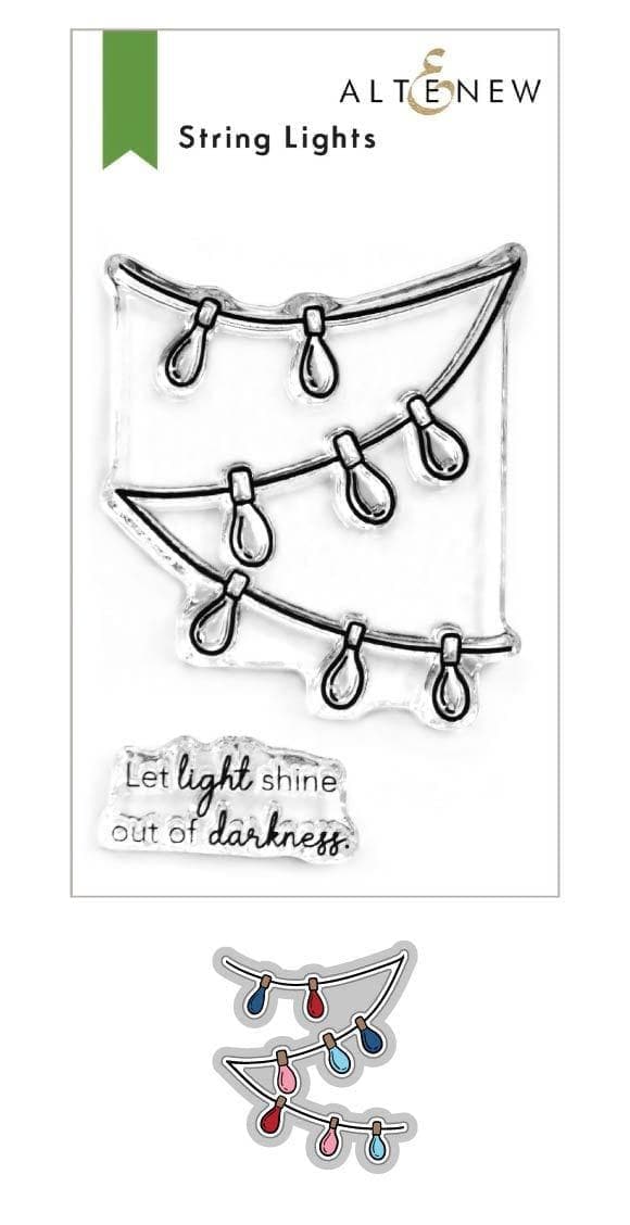 Altenew Stamp & Die Bundle String Lights Stamp & Die Bundle