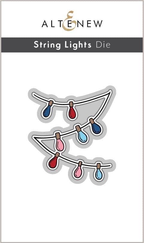 Altenew Stamp & Die Bundle String Lights Stamp & Die Bundle