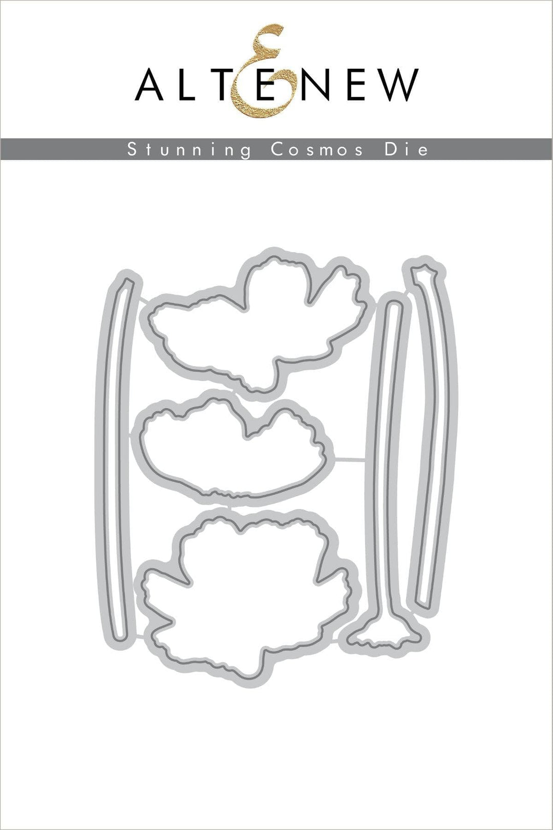 Altenew Stamp & Die Bundle Stunning Cosmos Stamp & Die Bundle