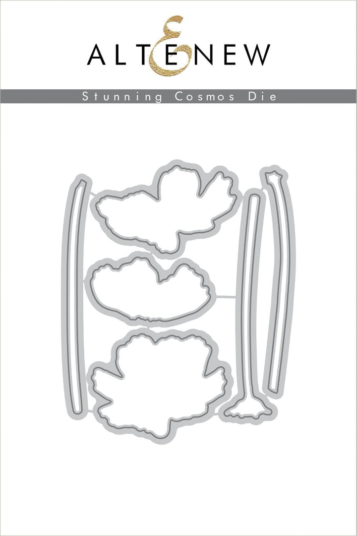 Altenew Stamp & Die Bundle Stunning Cosmos Stamp & Die Bundle