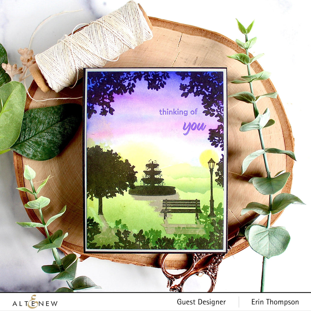 Altenew Stamp & Die Bundle Sunrise In The Park