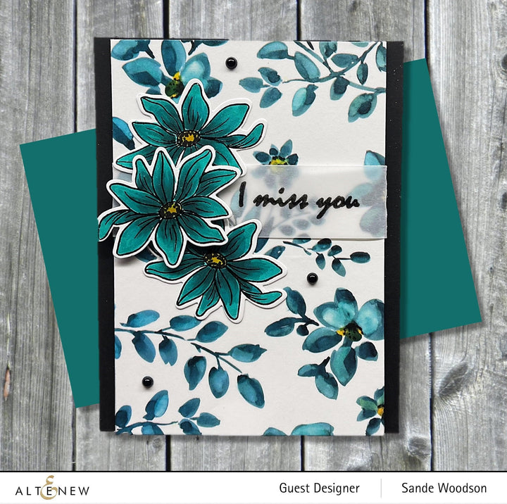 Altenew Stamp & Die Bundle Sunshine Bloom Stamp & Die Bundle