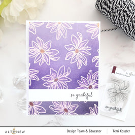 Altenew Stamp & Die Bundle Sunshine Bloom Stamp & Die Bundle