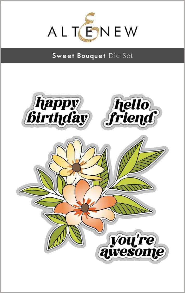 Altenew Stamp & Die Bundle Sweet Bouquet