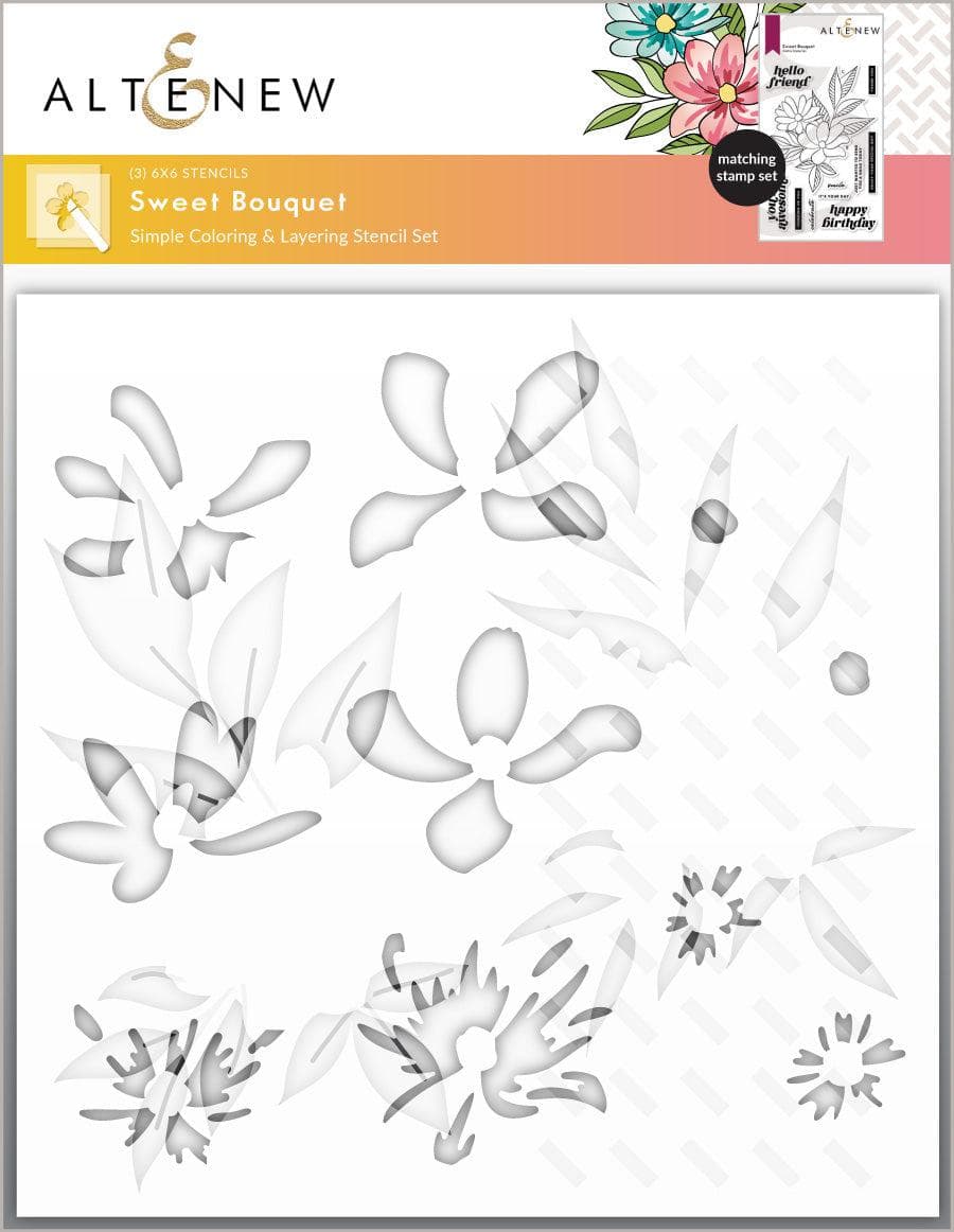 Sweet Bouquet Stamp & Die & Stencil Bundle | Altenew