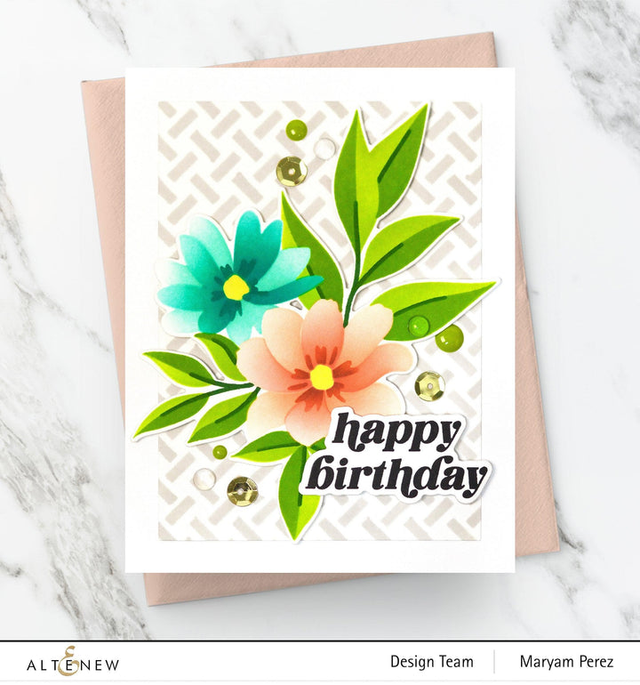 Altenew Stamp & Die Bundle Sweet Bouquet