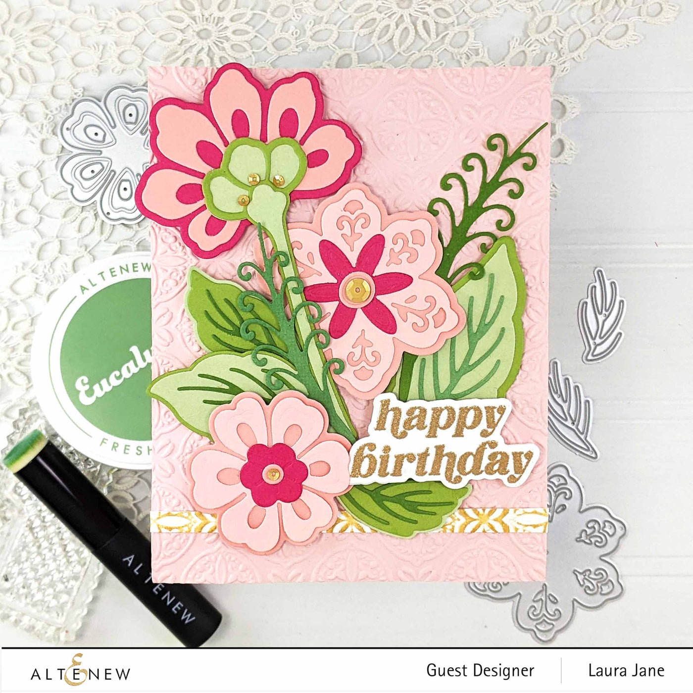 Altenew Stamp & Die Bundle Sweet Bouquet