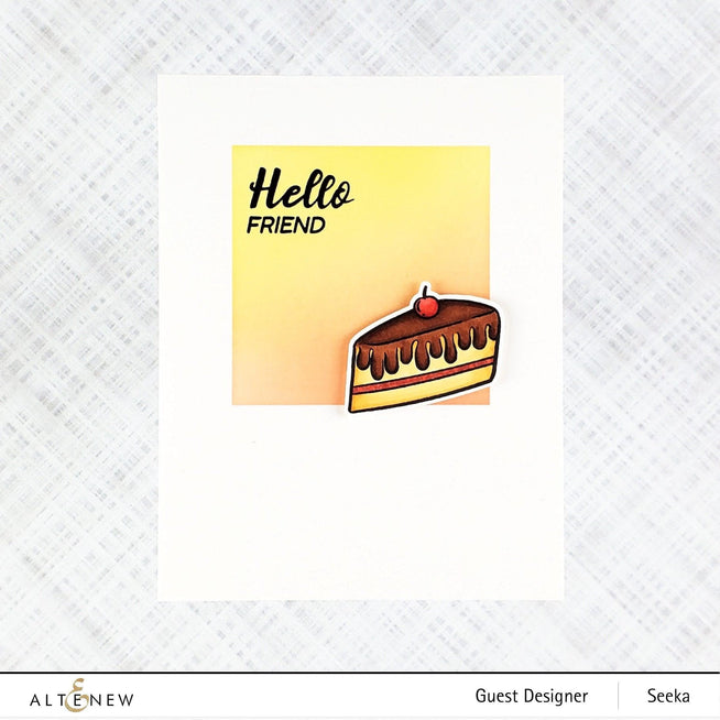 Altenew Stamp & Die Bundle Sweet Cake Stamp & Die Bundle