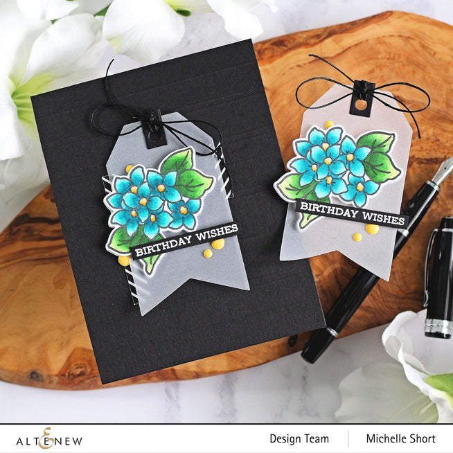 Altenew Stamp & Die Bundle Sweet Cluster Stamp & Die Bundle
