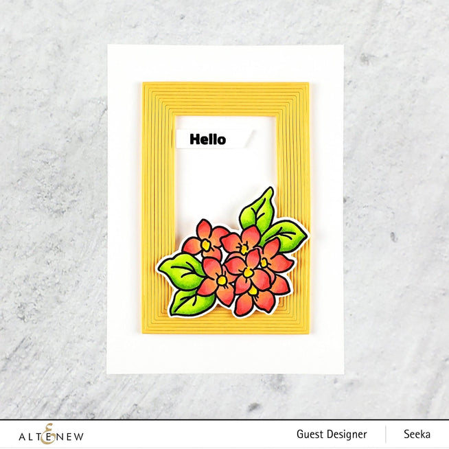 Altenew Stamp & Die Bundle Sweet Cluster Stamp & Die Bundle