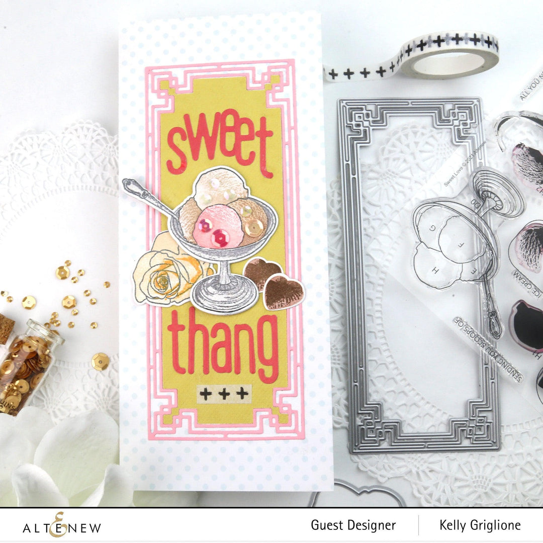 Altenew Stamp & Die Bundle Sweet Love