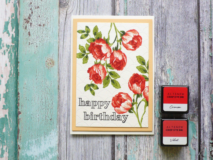 Altenew Stamp & Die Bundle Sweet Rose Bouquet Stamp & Die Bundle